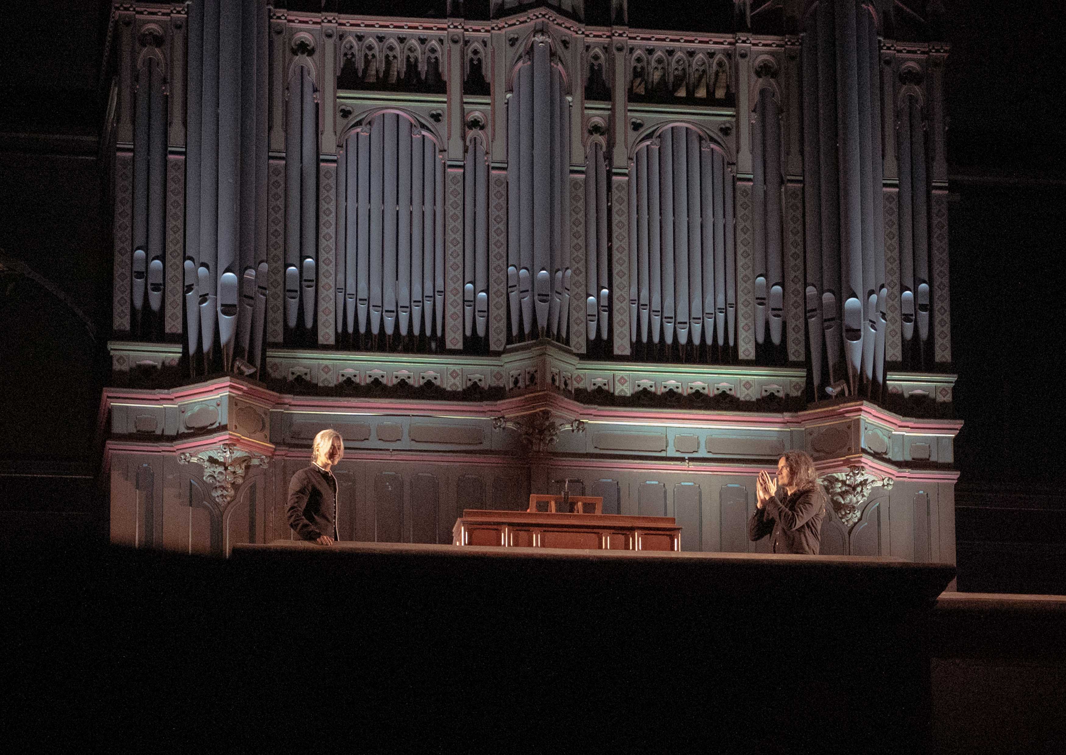 Concert de Kali Malone & Stephen O'Malley - Nuit du Gesù (Photo: © Gérome Blanchard GMEA)